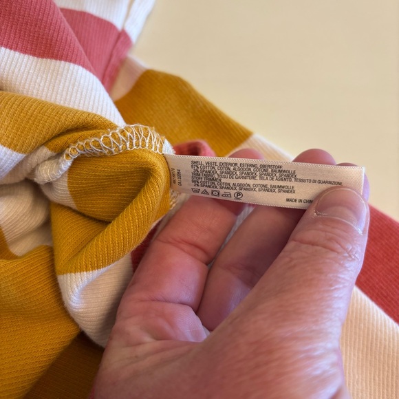 Anthropologie Saturday Sunday Riley Striped Dress Long Sleeve Women’s Medium - Picture 10 of 12